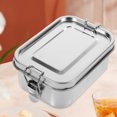 thumbnail image 3 of Stainless Steel Food Containers Cooked Rice Box Lunch Container Stainless Steel Lunch Box, 3 of 8