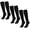 Knit - Black * 3, variant on 3 Pairs Winter Knee High Socks for Women Cable Knit Long Boot Socks Soft Warm Slouch Socks Leg Warmers