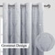 thumbnail image 2 of Cortinas opacas JIUZHEN gris degradado 214 cm con cierres 2 unidades, 2 of 7
