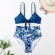 thumbnail image 4 of Bikini dividido Traje de baño para mujer Estampado en color Sexy Tirantes finos Vacaciones en la playa Traje de baño para mujer Fridja nalpqowj60528, 4 of 5