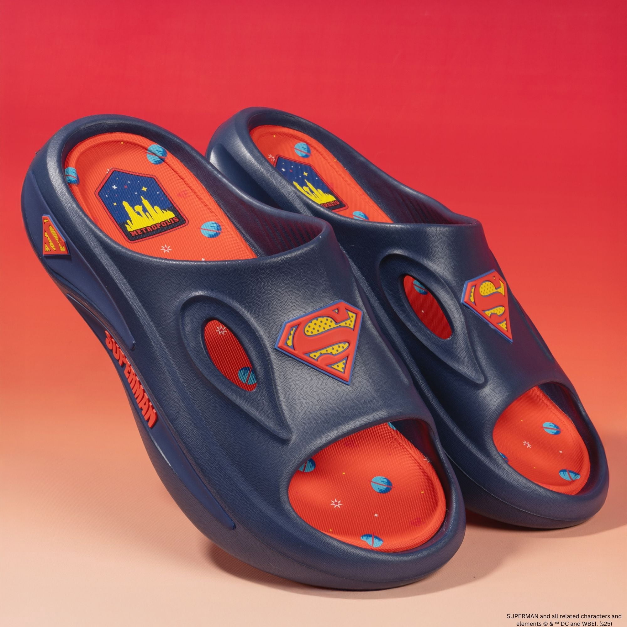 Superman Men's Slide Sandals