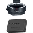 thumbnail image 1 of Canon EOS M Mount Adapter with Canon LP-E12 Lithium-ion Battery Pack for Canon EOS M50, M100 DSLR Cameras, 1 of 1