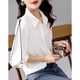 thumbnail image 5 of Woman Spring Autumn Style Blouses Shirts Lady Casual Long Sleeve Turn-down Collar Blusas Tops, 5 of 5