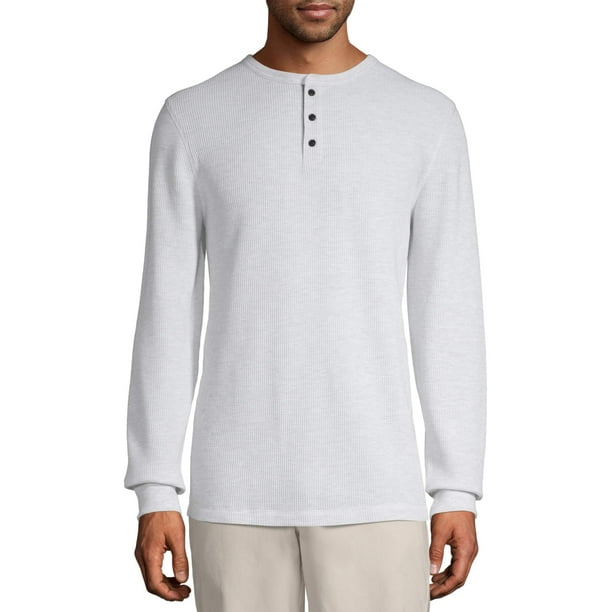 Men's Long Sleeve Thermal Henley