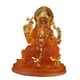 thumbnail image 2 of Estatua hindú, decoración tallada a mano de resina, escultura de estatuilla de Buda transparente para mesa, decoración de Colco Estatua de Buda de resina, 2 of 8