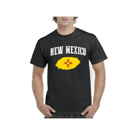New Mexico State Flag Men Shirts T-Shirt Tee