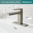 thumbnail image 3 of Peerless P1519lf-Lpu Xander 1 GPM Single Hole Bathroom Faucet - Chrome, 3 of 7