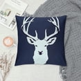 thumbnail image 2 of COMIO BonusLife Throw Pillow Case Cushion Cover Decorative Pillowcase Square Deer Pattern, 2 of 5