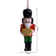 thumbnail image 6 of Lohuatrd Christmas Nutcracker Pendants Adorable Cartoon Design Create Atmosphere with Hanging Lanyard Resin Xmas Pendant, 6 of 8