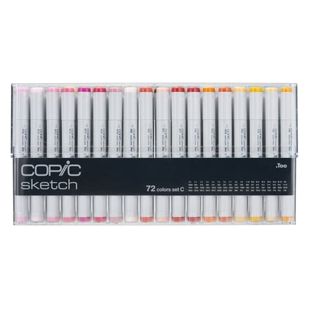 UPC: 4511338063187 | Copic Sketch Marker Set  72-Piece Set  C  V2