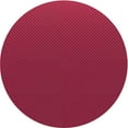 thumbnail image 1 of Ahgly Company Machine Washable Indoor Round Transitional Crimson Red Area Rugs, 4' Round, 1 of 7