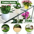 thumbnail image 5 of Greenhouse for Outdoors,Walk in 3-Tier 6 Shelves Green House w/ Roll-Up Zippered Door Anchors and Ropes,Waterproof & UV Protected Plant Garden Hot House for Garden Patio Backyard, 5 of 6