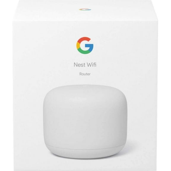 Google Nest Wifi - AC2200 - Mesh WiFi System - Wifi Router - 2200 Sq Ft Coverage