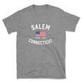 thumbnail image 1 of Salem Connecticut Patriot Men's Cotton T-Shirt, 1 of 1