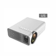thumbnail image 4 of Sidaley Proyector portátil, proyector de vídeo Led, proyector de películas para exteriores, proyector de disipación de calor de alta eficiencia para Juegos de teclado y mouse para computadora No.1, 4 of 6