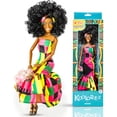 thumbnail image 1 of Muñeca KOOLOREZ Maribel de vinilo afro de 12,5" con articulaciones móviles, 1 of 7
