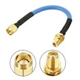 thumbnail image 2 of Uxcell SMA Extension Cable SMA Male to SMA Female RF Coax Cable RG402 0.1M/0.33Ft Length, 2 of 4
