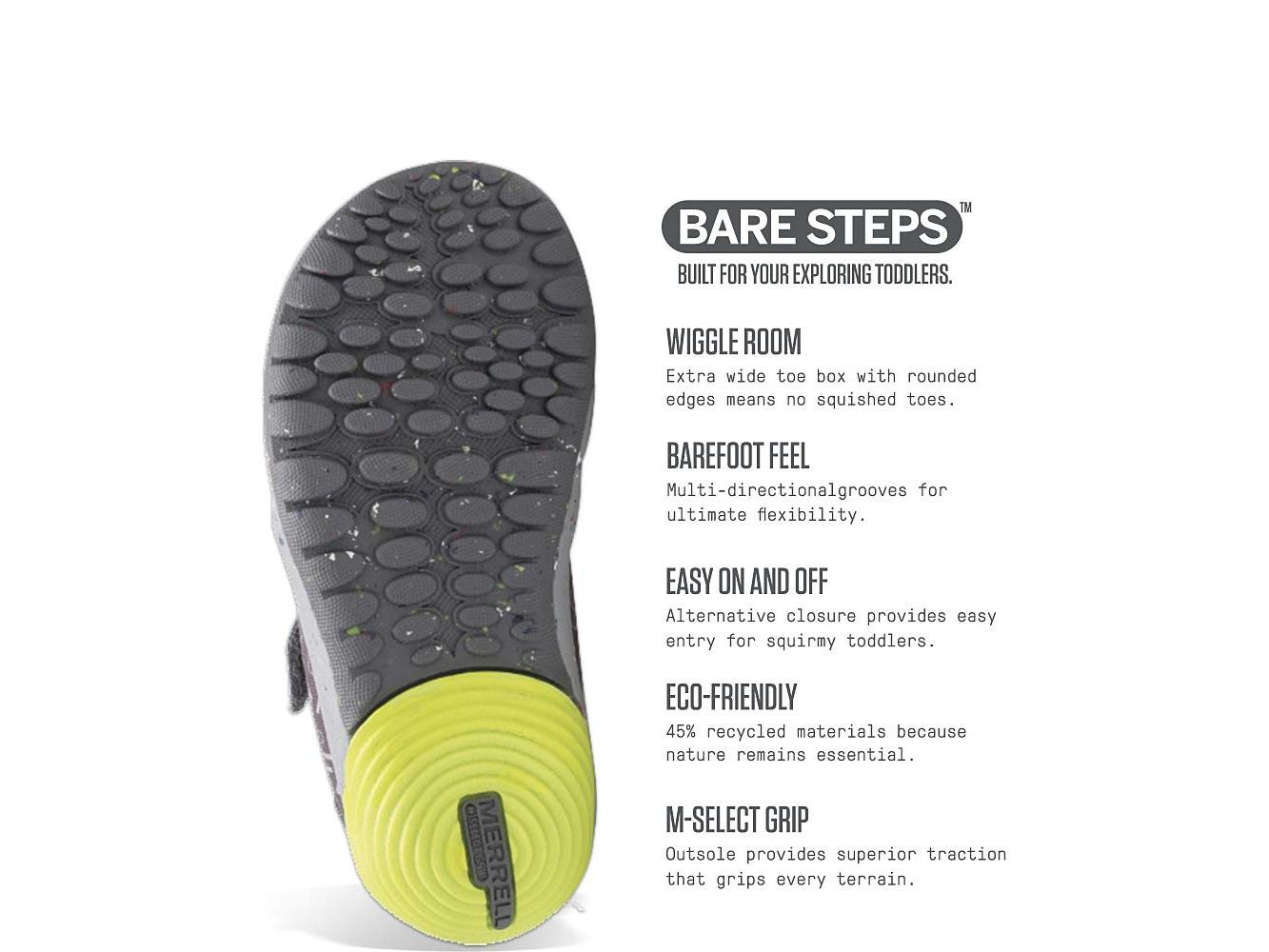 merrell bare steps sneaker
