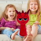 thumbnail image 4 of Peluches Simpático 1pz Belug, Rojo, 4 of 5