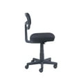 thumbnail image 4 of Mainstays Mesh Task Chair with Plush Padded Seat, Teens and Adult, Black/Black, 4 of 9