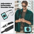 thumbnail image 5 of Dteck for Samsung Galaxy Tab A11 Plus Case 11 Inch with Screen Protector/Rotating Stand/Shoulder Strap, Heavy Duty Full Body Shockproof Cover for Samsung Galaxy Tab A11+/A11 Plus,Black+Light Blue, 5 of 6
