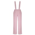 thumbnail image 4 of Women's Casual Sleeveless Romper Jumpsuit with Pockets and Elastic Waist, 4 of 9