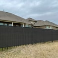 thumbnail image 2 of Commercial Elegant Privacy Screen for Backyard Deck, Patio, Balcony, Fence, Pool, Porch, Railing - Black 3ft x 15ft, 2 of 6