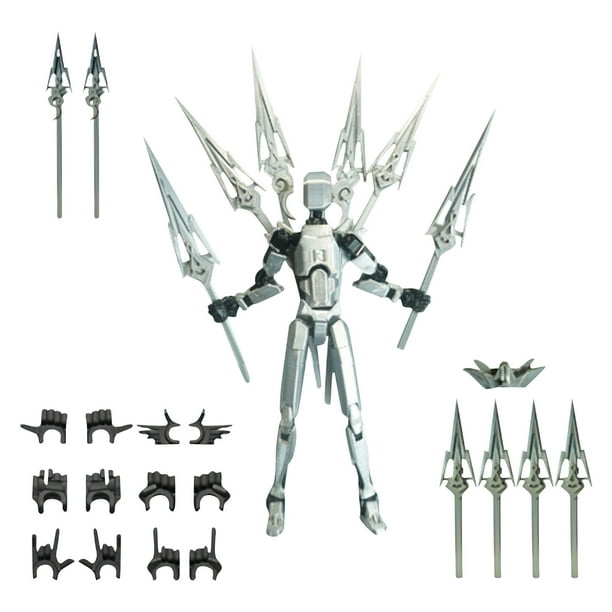 Mision 13 Muñecos Set (Assembly Completed),Titan 13 Robot Action