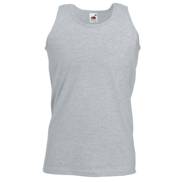 Fruit Of The Loom Mens Athletic Sleeveless Vest / Tank Top