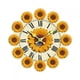thumbnail image 4 of Reloj de pared decorativo de madera, silencioso, elegante y moderno, para dormitorio, oficina y sala de estar., 4 of 9