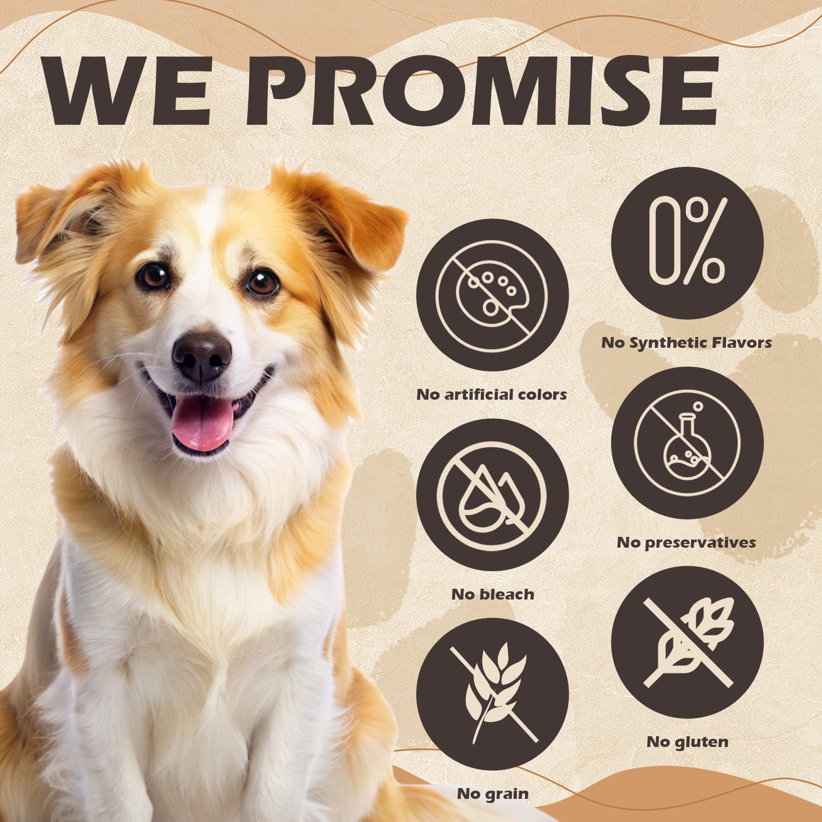(2 pack) PAWUP Chicken Jerky Dog Treats, Chicken Jerky Rings for Small Medium Large Dogs, High Protein Natural Chews, Healthy Training Snacks, 10.6oz