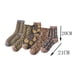 thumbnail image 3 of pstuiky Calcetines florales de algodón para mujer|5 pares de calcetines florales vintage bordados|calcetines florales vintage cálidos para invierno|calcetines vintage con relieve para niñas, 3 of 7