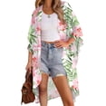 thumbnail image 2 of Shine Up Kimonos for Women Swimsuit Coverup Summer Print Loose Beach Cardigans Swimwear, 2 of 5