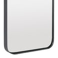 thumbnail image 5 of DecMode 12" x 48" Black Slim Wall Mirror with Thin Frame, 5 of 12