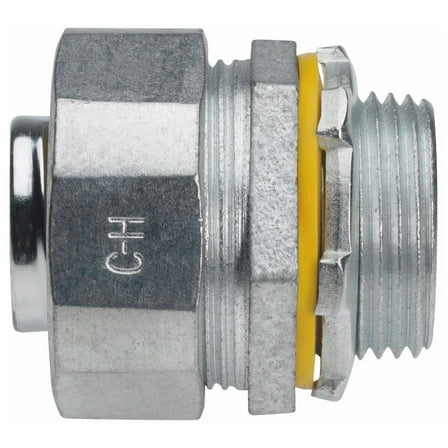 Crouse-Hinds LT50, 1/2"", Iron, Straight, Liquid Tight Connector, 1pc