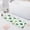 Clover with Green Plaid, variant on Haosy Pink Leopard Bathroom Rugs Non Slip Absorbent Soft Plush Quick Dry Bath Mat, 39"x20"