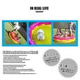 thumbnail image 3 of BigMouth Inc. Strawberry Donut Lil Inflatable 5 Kiddie Pool, Durable and Safe Plastic Kid Pool, Easy to Clean and Store, 3 of 3