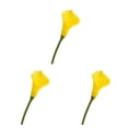 thumbnail image 1 of Cateissary Ramo de alcatraces inodoro de amplia aplicación, 20 pack/lote, para proyectos de bricolaje y decoración de fiestas, color amarillo Type1 NO1, 1 of 6