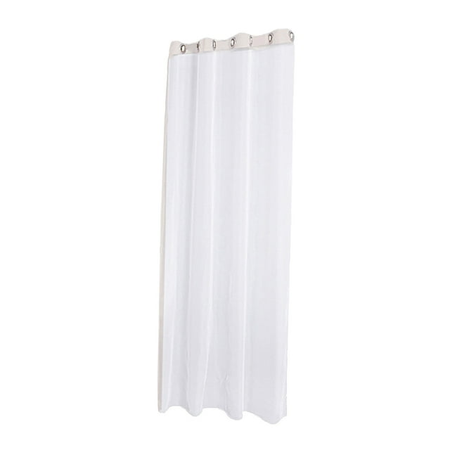 Cortinas al aire libre cortinas de Patio-1 paneles arandelas Exterior cortinas impermeables blanco Patio pura pérgola cortinas - 132x274cm El 132x274cm Sunnimix Cortinas transparentes al aire libre