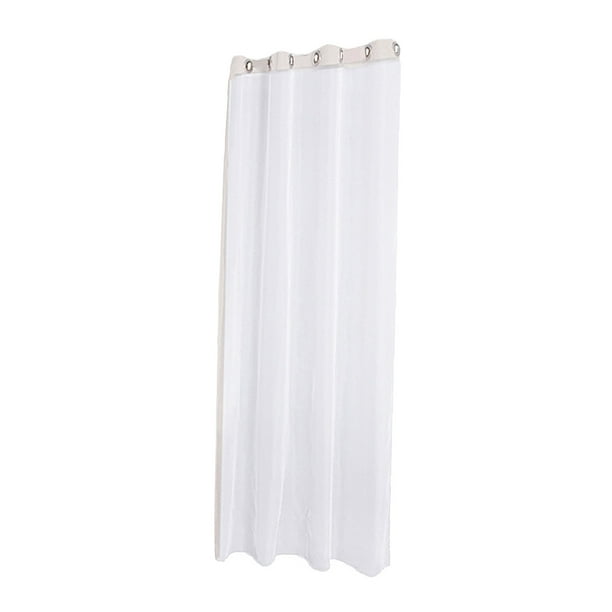 Cortinas al aire libre cortinas de Patio-1 paneles arandelas Exterior cortinas impermeables blanco Patio pura pérgola cortinas - 132x213cm El 132x213cm Sunnimix Cortinas transparentes al aire libre