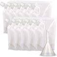 thumbnail image 1 of 13 Pcs Concealable Reusable Drinks Plastic Flasks Liquor Pouch with Funnel;13 Pcs Concealable Reusable Drinks Plastic Flasks Liquor Pouch, 1 of 4