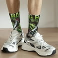 thumbnail image 6 of KLL Big Bass Fish Print Cool Socks Men's Women's Crew Socks Funny Crazy Novelty Stockings, 6 of 6