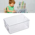 thumbnail image 1 of Libro Storage Organizer Bin, Contenedor de Almacenamiento de Biblioteca Transparentes, ONA Organización Eficientte Versátil Ligera Con Para El Gabinete, 1 of 7