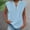 A_ Blue, variant on Olyvenn Linen Shirts for Women Summer Cotton Button Up Shirt Short Sleeve Roll up Loose Fit V Neck Casual Work Blouses Tops Orange XL