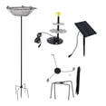 thumbnail image 1 of Solar Bird Bath Solar Birdbath Water Dispenser Outdoors Decor Bath Shower Bowl Kit Garden Gift Yard Patio Backyard Decor-C, 1 of 4