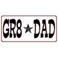thumbnail image 2 of GR8 DAD Photo License Plate   Free Personalization on this Plate, 2 of 2
