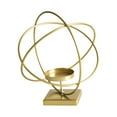 thumbnail image 3 of Candelabro de Metal perfecl Soporte para decoración de Centros de mesa Dorado 15,5 cm x 17 cm x 6 cm, 3 of 8