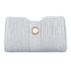 thumbnail image 4 of Bolso de mano elegante Nikou con decoración de perlas de imitación color plateado talla única, 4 of 15