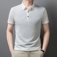 thumbnail image 3 of Men's Summer Shirts Short Sleeve Polo Shirt Cool Shirt, 3 of 7