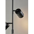 thumbnail image 5 of Adesso Rutherford 64" 3-Light Adjustable Dimmable LED Travertine & Black Tree Floor Lamp, 5 of 5